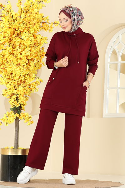 A.Y.D. - طقم خمري 2742AYD574-MS - 413821