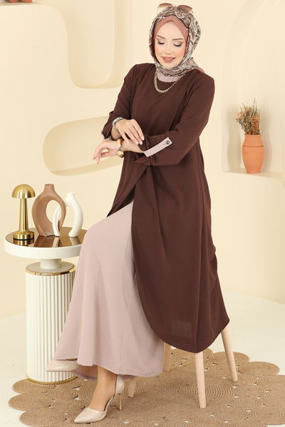 S.L. - طقم بني وبيج 2742SL432-MS - 403990