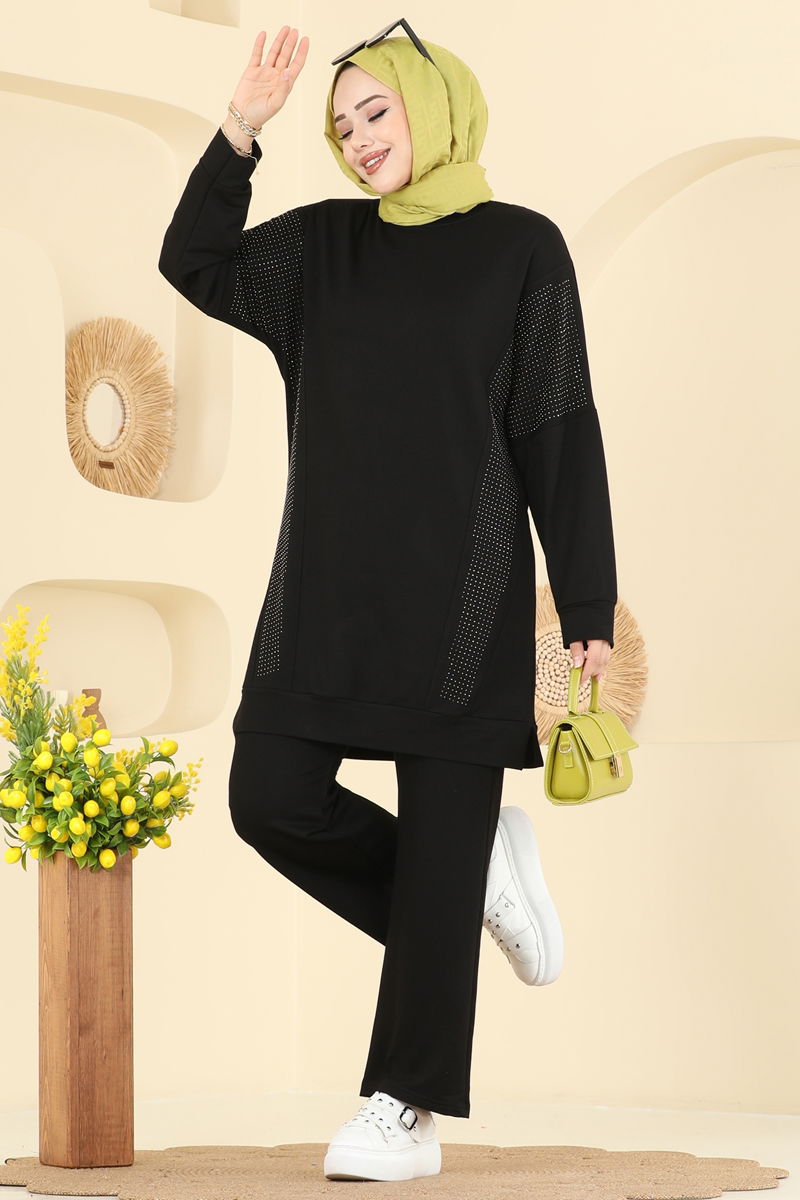 طقم أسود 2744AYD574-MS