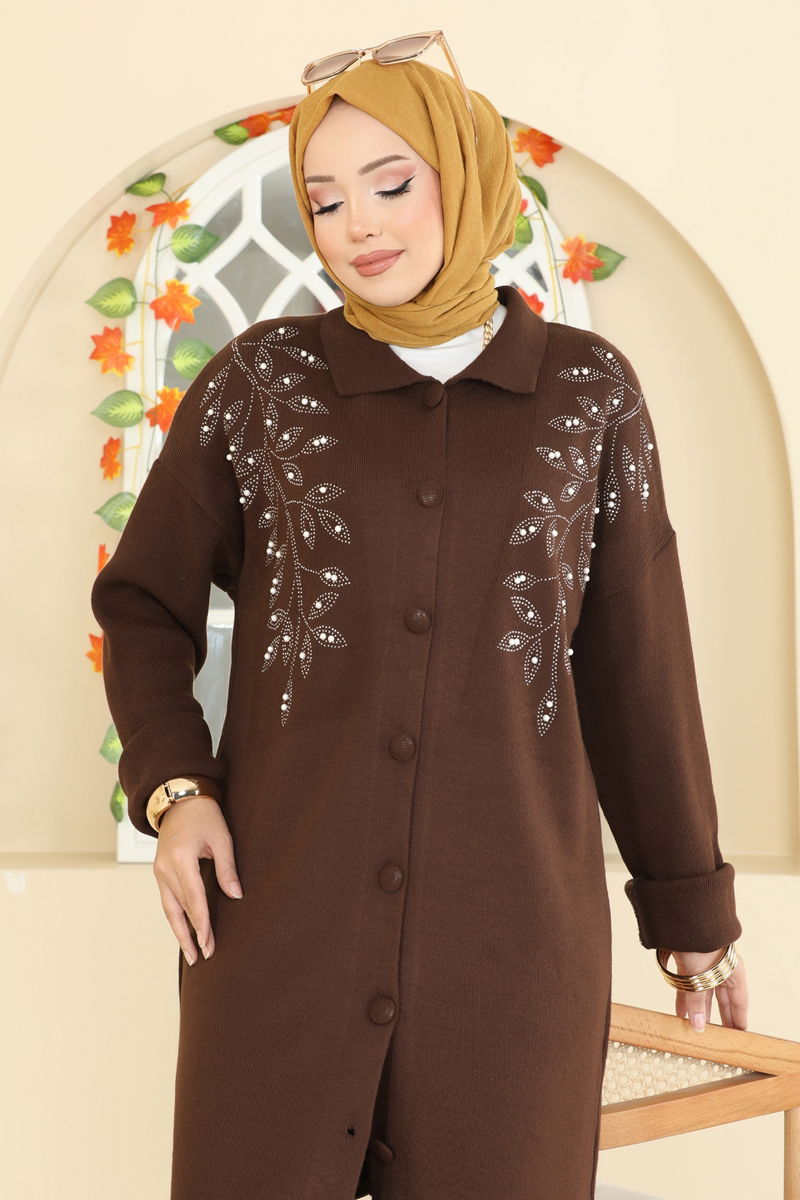 طقم بني 2745AYD574-MS