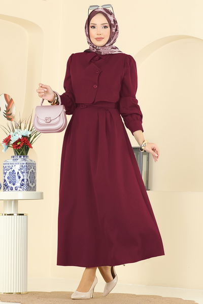 S.L. - Combined 2745SL432-MS Burgundy - 407231