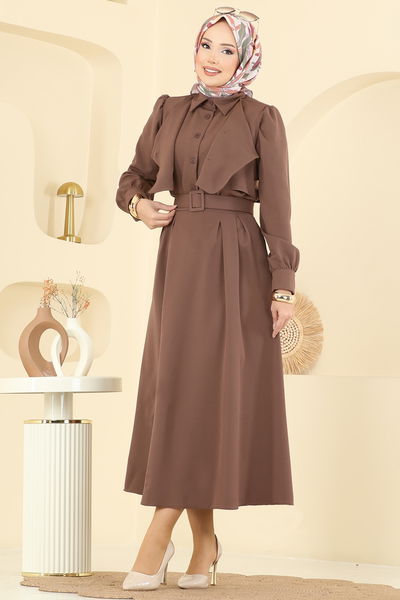 S.L. - طقم بيج غامق 2745SL432-MS - 407242