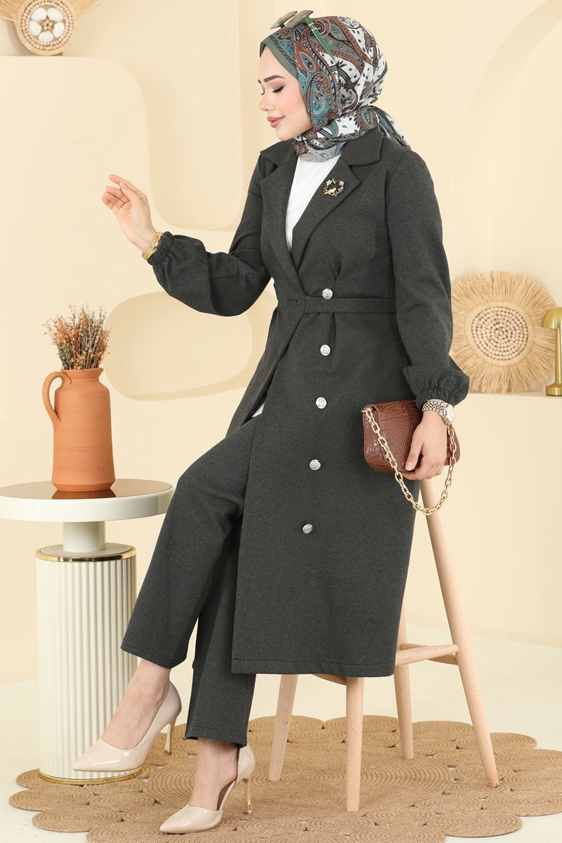 طقم اخضر عفني 2747SL432-MS