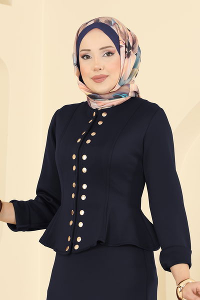 S.L. - Combined 2748SL432-MS Navy Blue - 418748