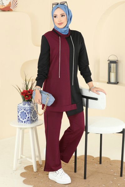 S.L. - Combined 2750SL432-MS Burgundy