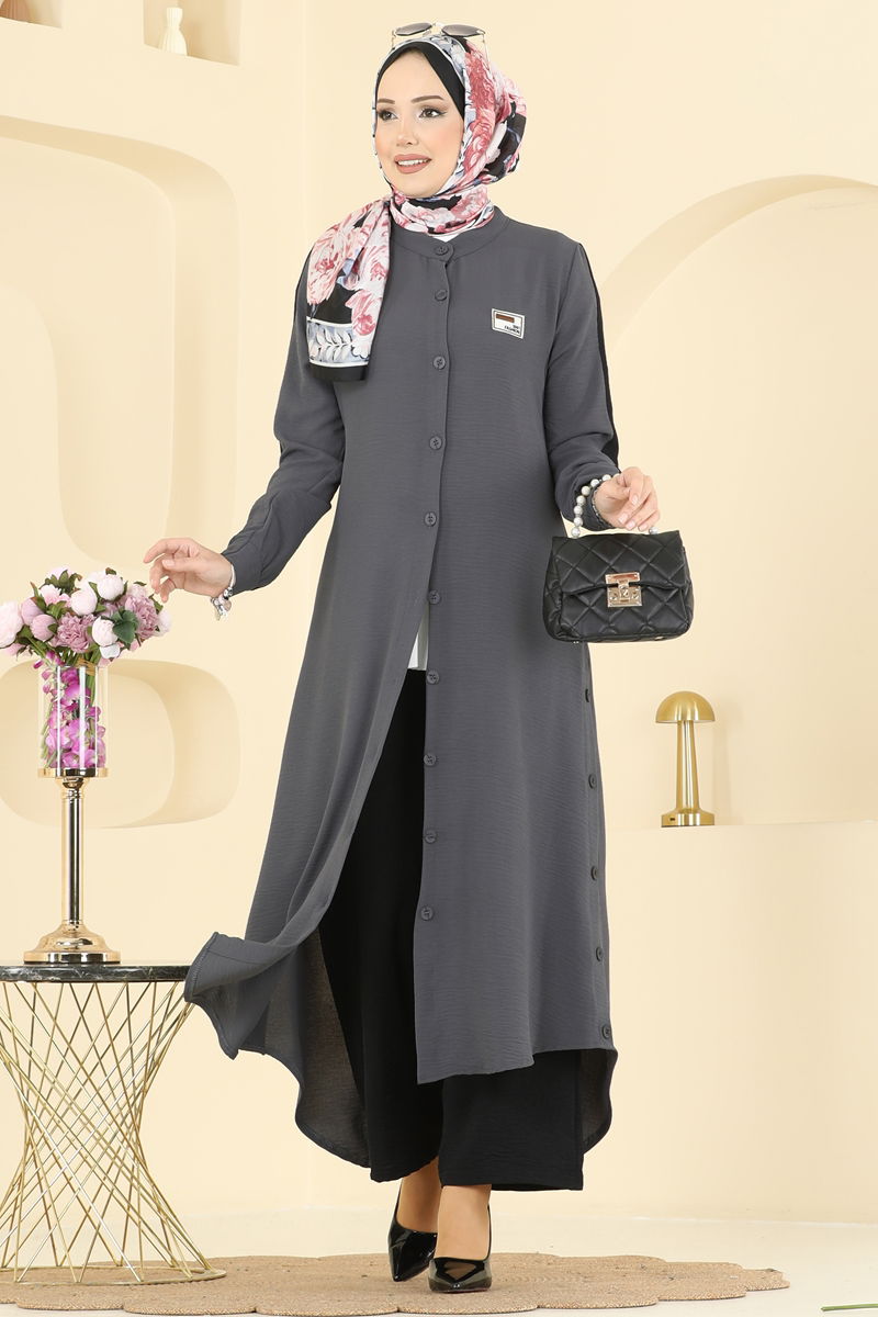 طقم رمادي غامق 2752SL432-MS