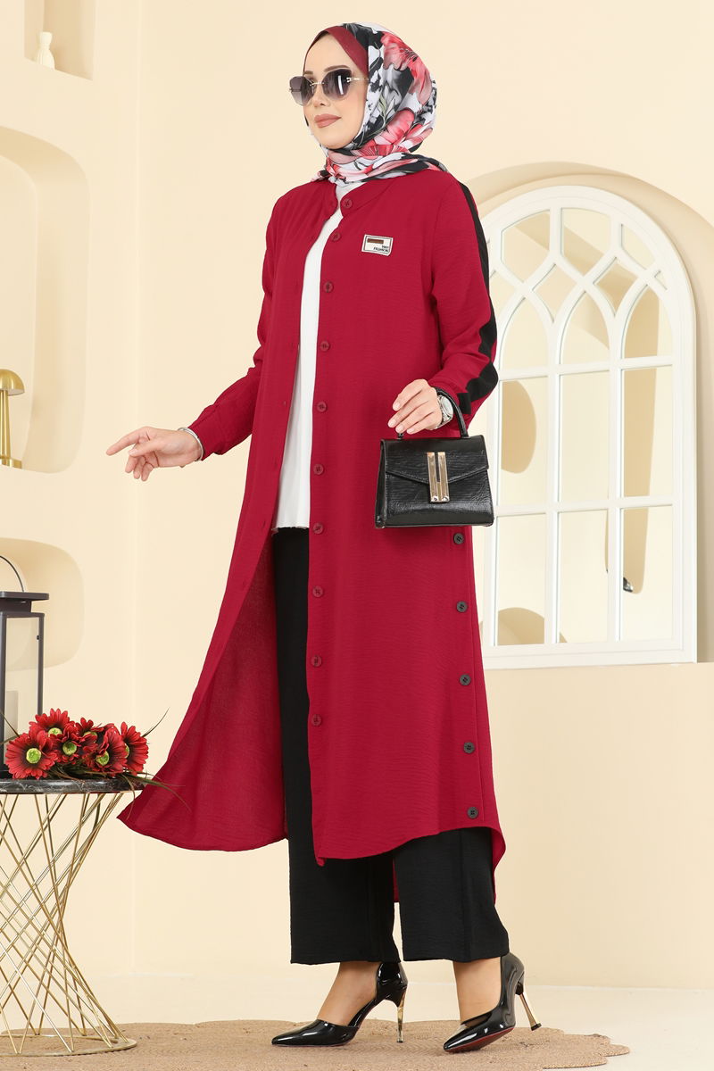 طقم احمر 2752SL432-MS