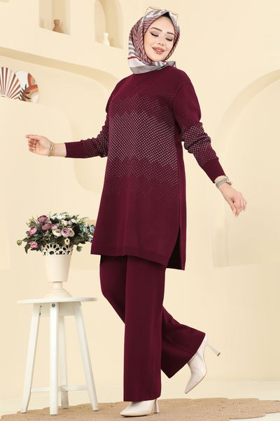 A.Y.D. - طقم خمري 2754AYD574-MS - 410673