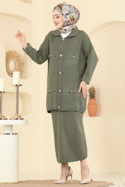 A.Y.D. - طقم أخضر عفني فاتح 2756AYD574-MS - 413118