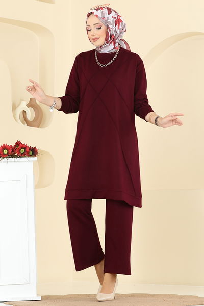 A.Y.D. - طقم خمري 2762AYD574-MS - 412844