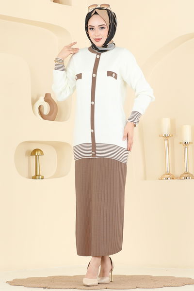 A.Y.D. - طقم عسلي فاتح 2765AYD574-MS - 417759