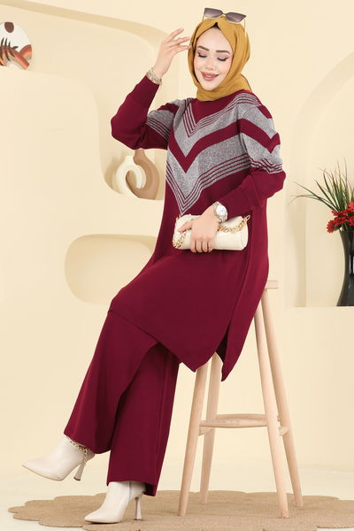 A.Y.D. - طقم خمري 2767AYD574-MS - 418146