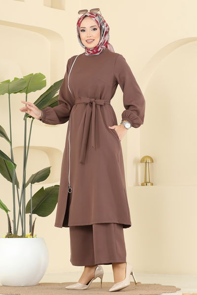 S.L. - طقم بيج غامق 2767SL432-MS - 416524