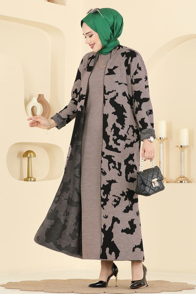 A.Y.D. - طقم بيج غامق 2768AYD574-MS - 418137