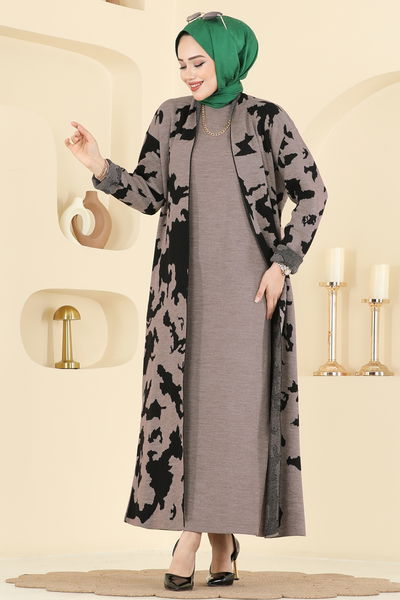 A.Y.D. - طقم بيج غامق 2768AYD574-MS - 418138