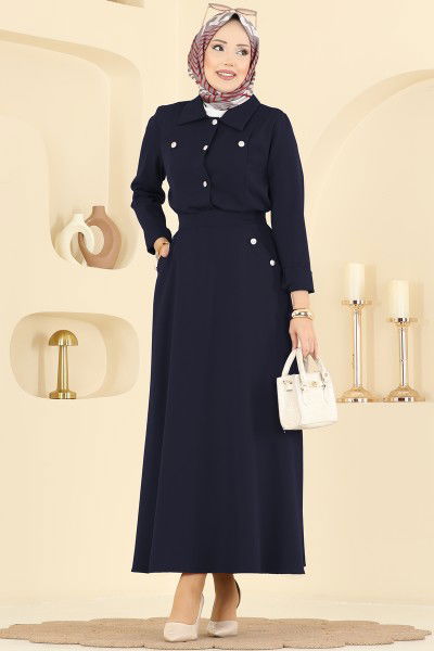 S.L. - طقم كحلي 2776SL432-MS