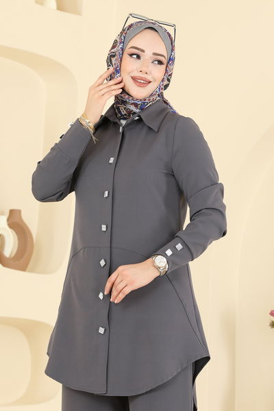 S.L. - طقم رمادي غامق 2780SL432-MS - 418021