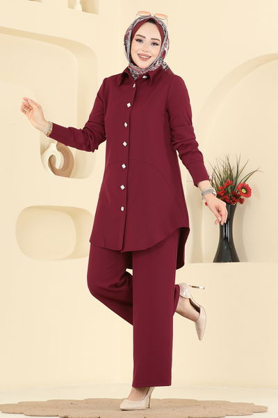 S.L. - Combined 2780SL432-MS Burgundy - 418024