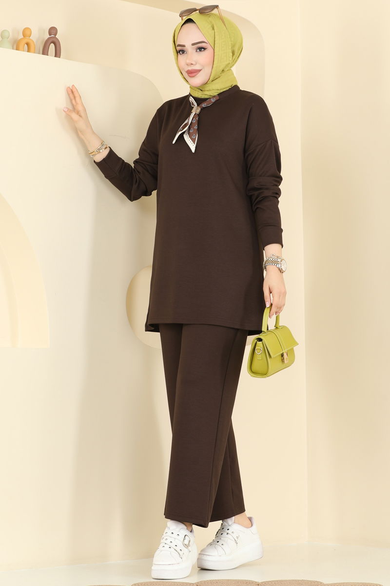 طقم بني 2783AYD574-MS