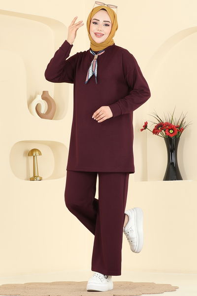 A.Y.D. - طقم خمري غامق 2783AYD574-MS - 426496