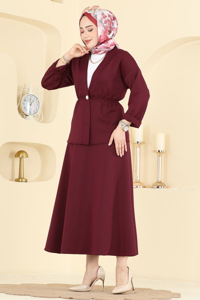 A.Y.D. - Combined 2788AYD574-MS Burgundy - 427216