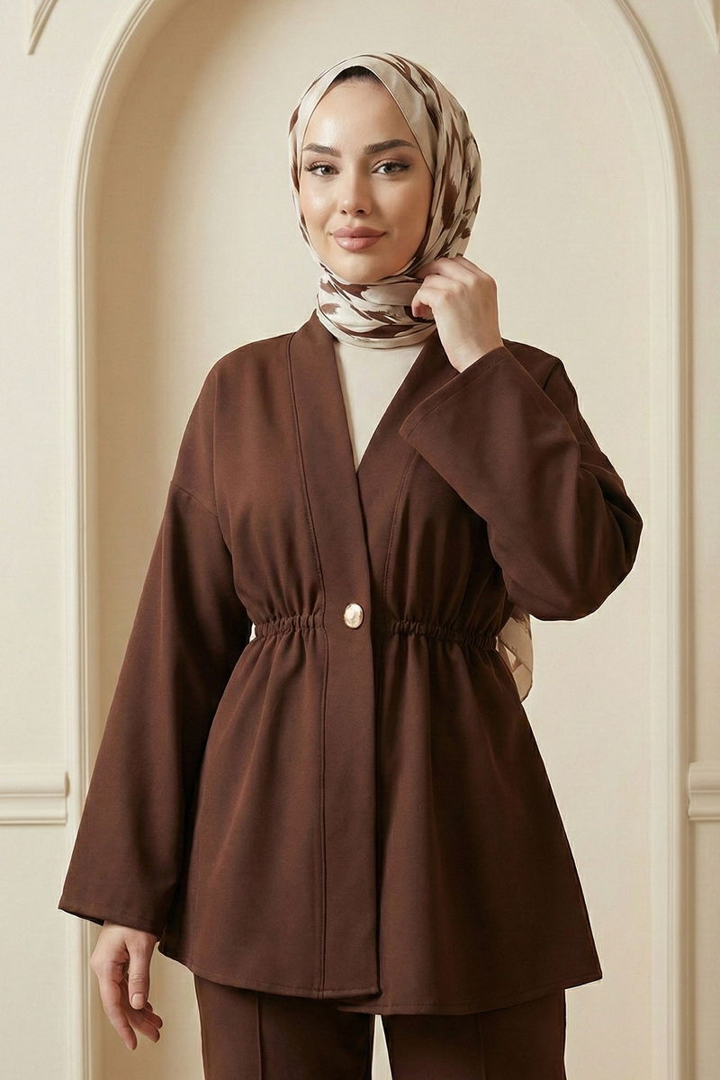 طقم بني 2790AYD969-M