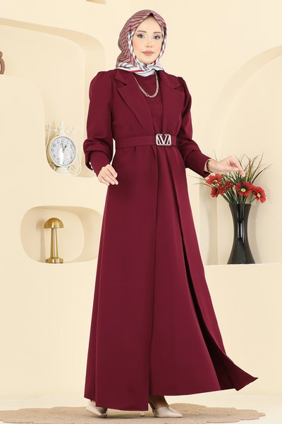 S.L. - Combined 2822SL432-MS Burgundy - 428756