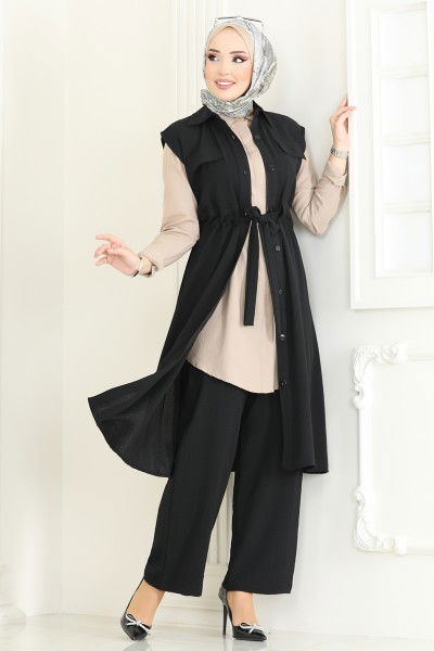 B.L.U. - Combined 3017BLU797-MS Black