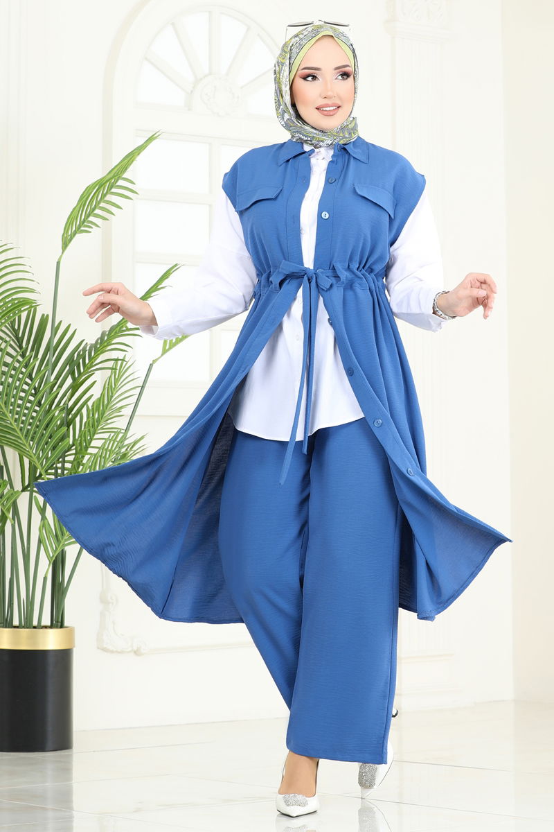 طقم ازرق 3017BLU797-MS