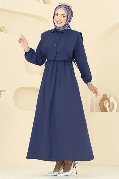 K.T.R. - Combined 3059KTR750-MS Navy Blue