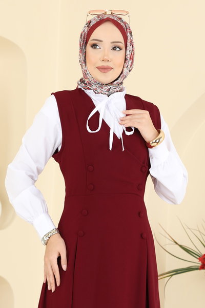 A.S.N. - Combined 306ASN888-MS Burgundy - 419222