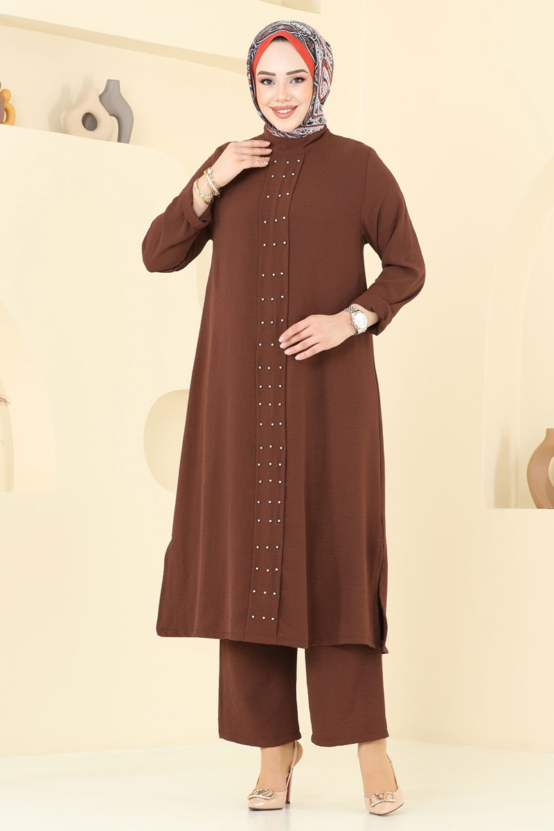 طقم بني 3101HBS856-MS