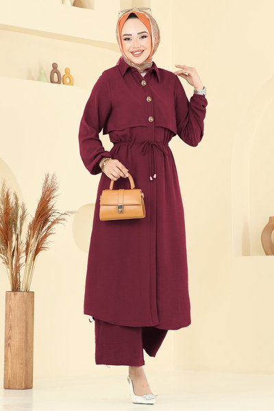 H.B.S. - Combined 3112HBS856-MS Burgundy - 428041