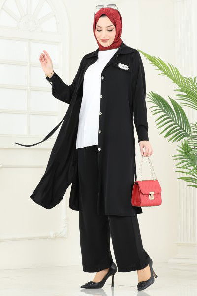 B.L.U. - Combined 3115BLU797-MS Black