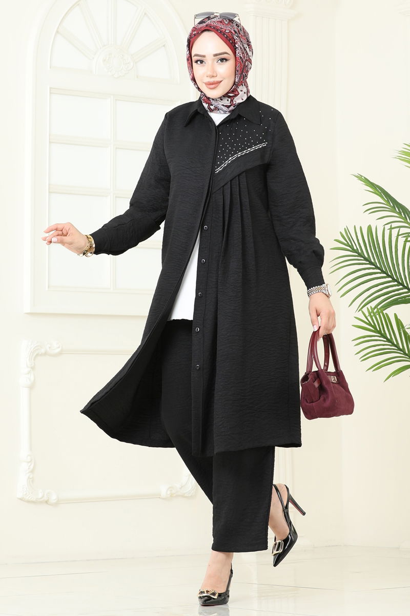 طقم أسود 3128HBS856-MS