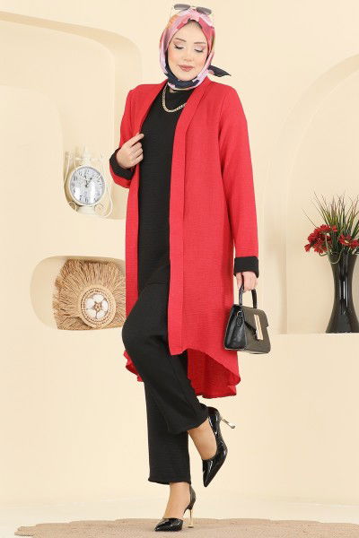 H.B.S. - Combined 3129HBS856-MS Red & Black