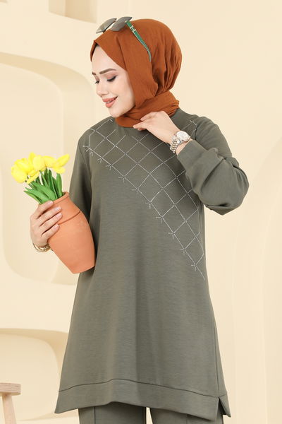 H.B.S. - Combined 3196HBS856-MS Khaki - 417457