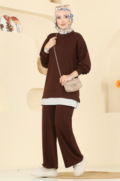 H.B.S. - طقم بني 3246HBS856-MS - 418254