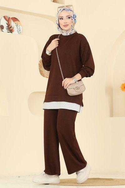 H.B.S. - طقم بني 3246HBS856-MS