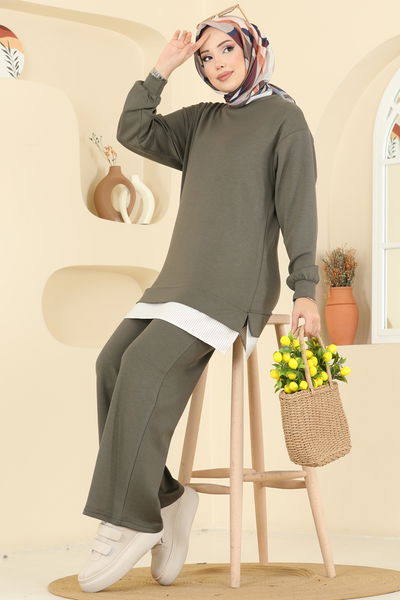 H.B.S. - طقم اخضر عفني 3246HBS856-MS - 418251