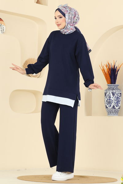 H.B.S. - Combined 3246HBS856-MS Navy Blue - 418262