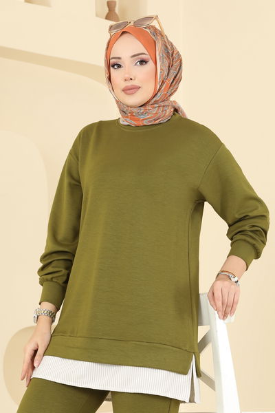 H.B.S. - Combined 3246HBS856-MS Oil Green - 418269