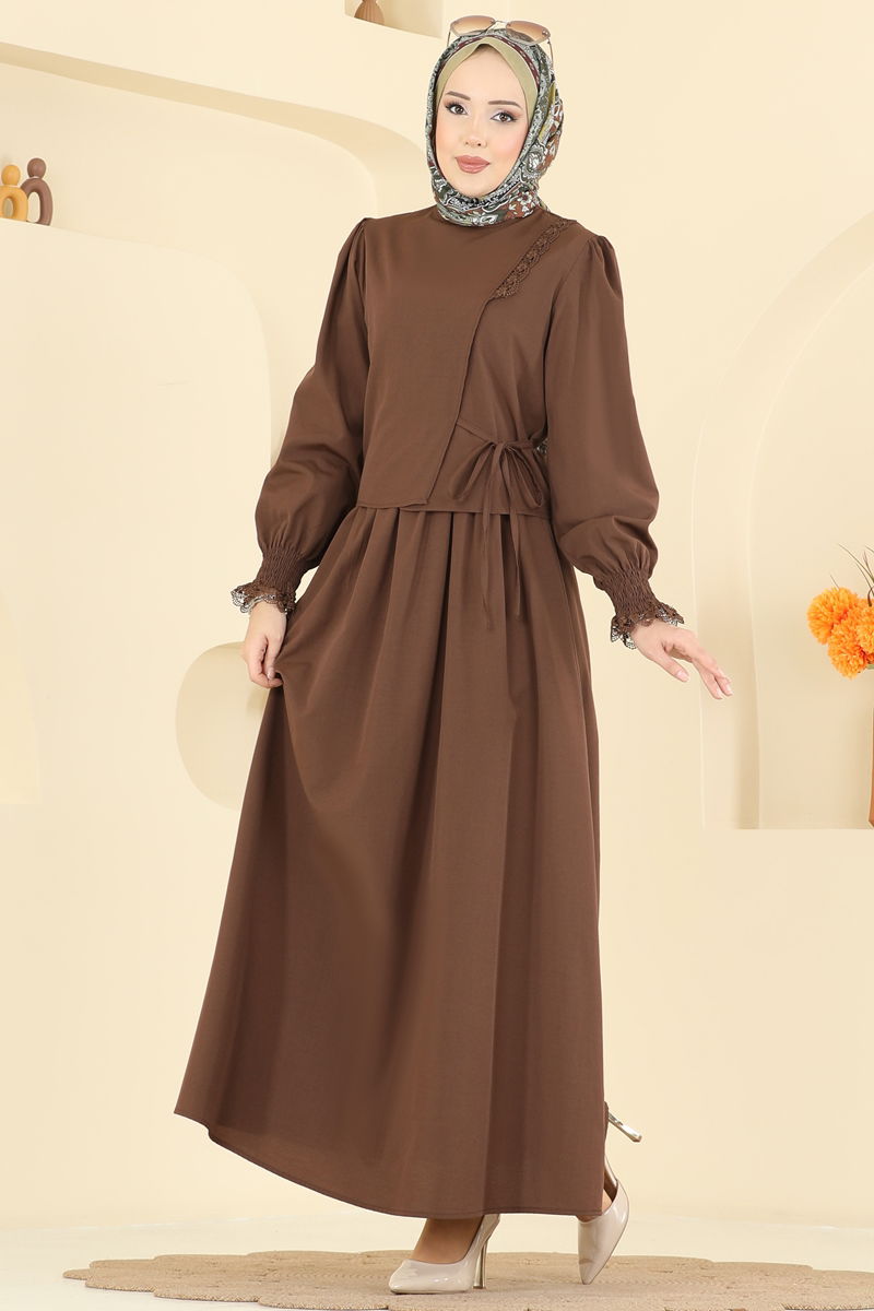 طقم بني 324ASN888-MS