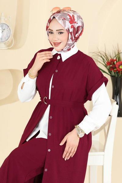 H.B.S. - Combined 3274HBS856-MS Burgundy - 428609