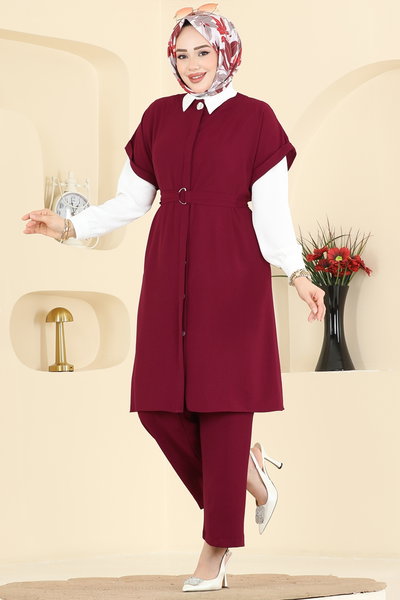 H.B.S. - Combined 3274HBS856-MS Burgundy - 428610