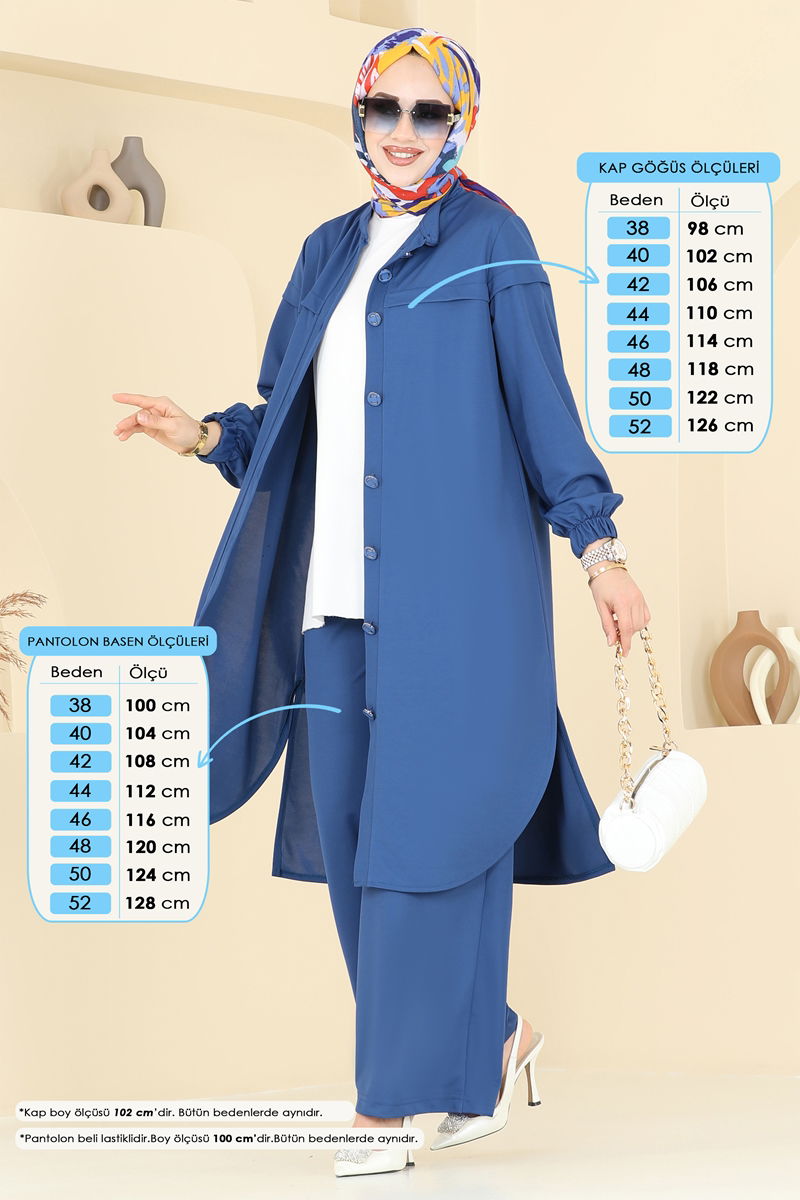 طقم ازرق 330DVL817-MS