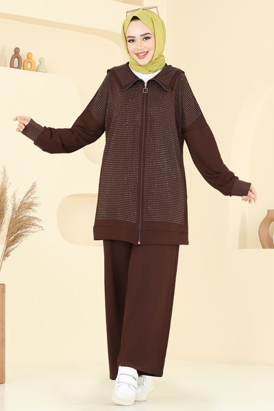 U.Z. - طقم بني 3335UZ662-MS - 385486