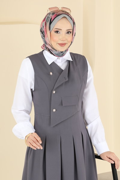 A.S.N. - Combined 342ASN888-MS Gray - 427317