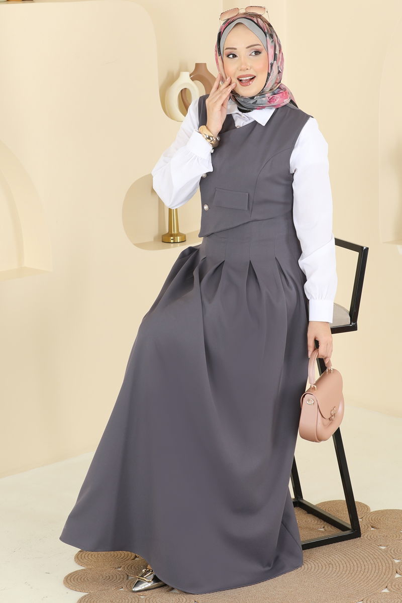 طقم رمادي 342ASN888-MS