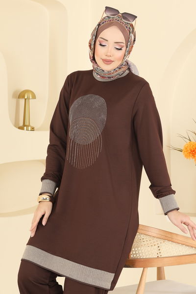 U.Z. - طقم بني 3462UZ662-MS - 418096